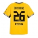 Tanie Strój piłkarski Borussia Dortmund Julian Ryerson #26 Koszulka Podstawowej 2026-27 Krótkie Rękawy Tanie Strój piłkarski Borussia Dortmund Julian Ryerson #26 Koszulka Podstawowej 2026-27 Krótkie Rękawy